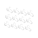 thumbnail image 4 of 12 Piezas De Bloques De Soporte Deslizantes Para Sillas De Ruedas, Bloques Deslizantes De Repuesto Para Sillas De Ruedas, Bloques Largos Blancos, 4 of 5
