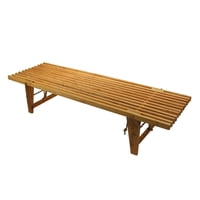 Ecofurn - Banca Finlandesa 1.90 M Madera De Aliso Aceitado / Uso Interior Y Exterior