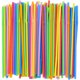 thumbnail image 1 of 200 Pack 8.5 High Multicolour Flexible Plastic Straws, 1 of 3