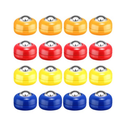 Magideal - 16 Piezas De Discos De Tejo, Discos De Juego De Mesa, Diámetro De 25 Mm, Repuesto Para Niños Y Adultos, Discos De Mesa De Tejo, Rodillos De Tejo Para