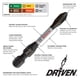 thumbnail image 2 of Juego de taladros de impacto BOSCH Driven DDMSD20 con 20 piezas y estuche, 2 of 3