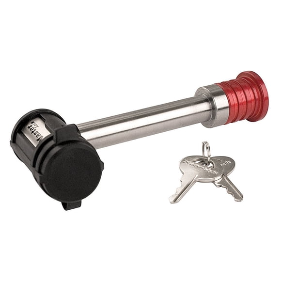 Receiver Lock Master Lock Plateado/Rojo de Acero Inoxidable 1469DAT
