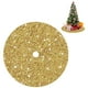 thumbnail image 1 of Falda para árbol de Navidad FUHSY, terciopelo con lentejuelas doradas, 120 cm, 1 of 3