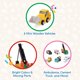thumbnail image 3 of Set de vehículos de juguete Battat Wood Cars para niños a partir de 3 años, 3 of 9