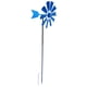 thumbnail image 3 of Molinillo Giratorio de Viento de 28 Pulgadas, Escultura de Viento, de Metal, Adorno Decorativo para Césped, , Azul, 3 of 5