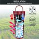 thumbnail image 2 of Bolsa aislante opux para 1 botella de vino a cuadros rojo, 2 of 7