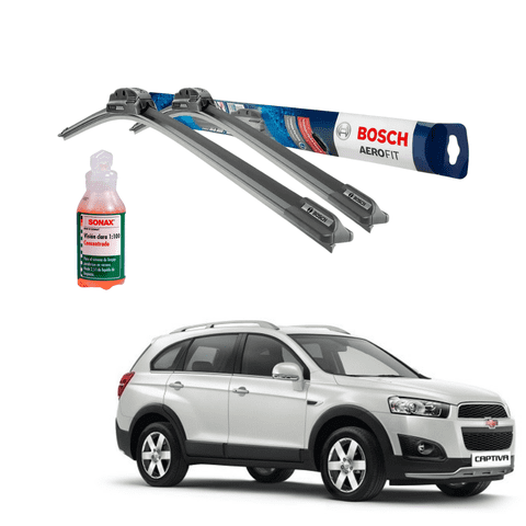 Plumillas Bosch Aerofit Para Chevrolet Captiva 2007-2019