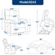 thumbnail image 2 of Beige Heat Massage Dual Motor Infinite Position Up to 350 LBS Large Electric Power Lift Recliners with Hidden Cup Holders, Power-Remote, Medium-firm and Heavy Duty, 2 of 3