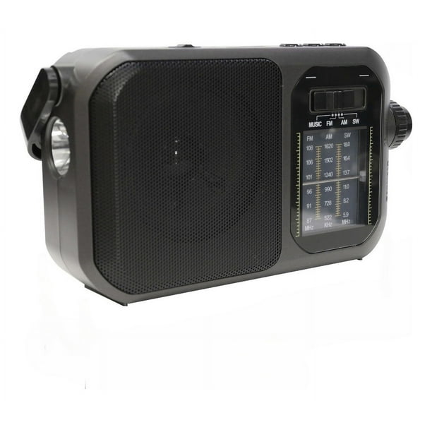 Parlante Portatil Radio Recargable Bluetooth Musica USB Lau