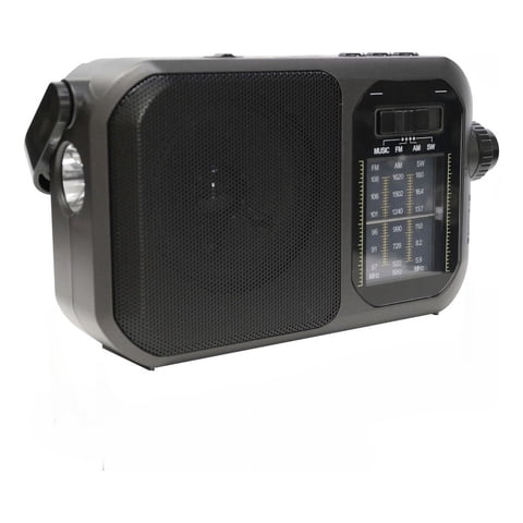 Genérico - Parlante Portatil Radio Recargable Bluetooth Musica Usb Lau