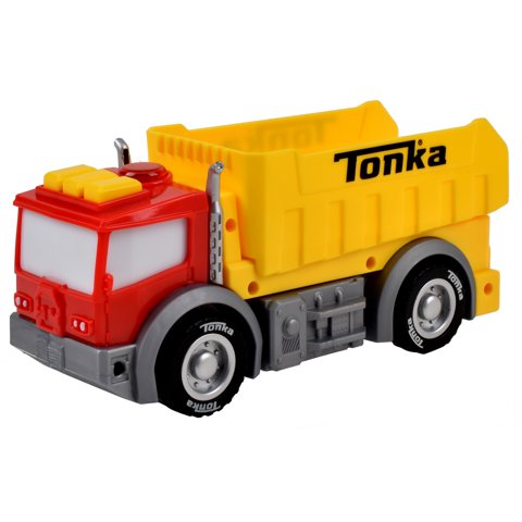 Vehículo Tonka 18 Cms Con Luces Y Sonidos - Camión Volquete
