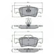 thumbnail image 2 of Pastillas Freno para auto Mercedes Benz S55 AMG 1999-2005 Trasero, 2 of 4