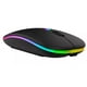 thumbnail image 2 of Mause Óptico Inalámbrico Recargable Led Rgb 24ghz Rf-6800 Negro, 2 of 3