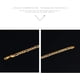 thumbnail image 4 of Pulsera de oro Opk Jewelry de 18 quilates con cadena de eslabones Figaro para hombre, 8,27 pulgadas, 4 of 7
