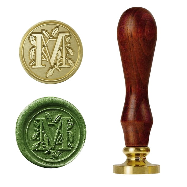 1pc Vintage Retro Letter A-M Wax Seal Stamp - Perfect for Personalizing Envelopes and Packages