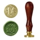 thumbnail image 1 of 1pc Vintage Retro Letter A-M Wax Seal Stamp - Perfect for Personalizing Envelopes and Packages, 1 of 5