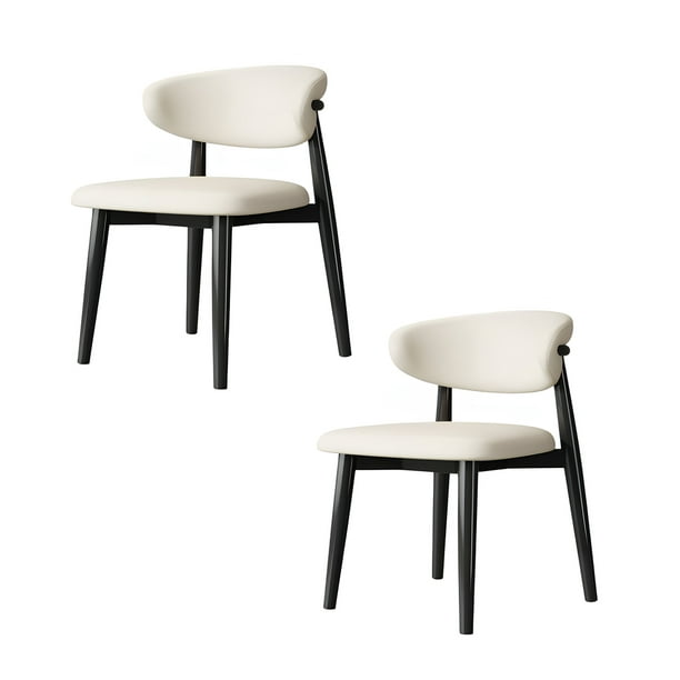 Pack 2 Sillas de Comedor Madera Negro Family By LuBabycas