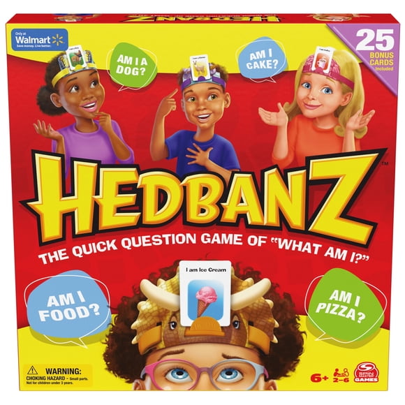 Juego de Mesa Hedbanz 2da Edición Spin Master 25 Cartas