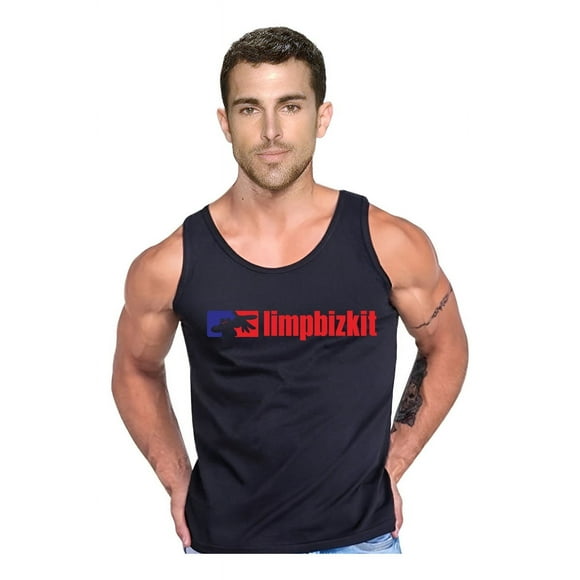 Polera Limp Biz Rock Musculosa Tank Gym Talla M Negro Hombre