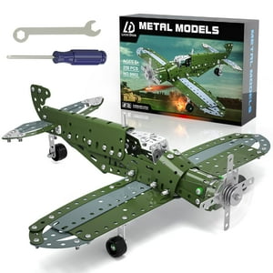 Juego De Maquetas De Avión Building Toy Lucky Doug Para Niños De 8 A 12 Años