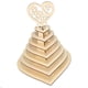 thumbnail image 3 of Corazón Mr & Mrs Chocolate Display Stand Holder Para Navidad Boda Cumpleaños, 3 of 5