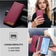 thumbnail image 4 of Funda Tipo Cartera de Cuero Sintético para Samsung Galaxy S20 FE Bloqueo RFID, con Ranuras para Tarjetas y Bolsillo para Efectivo, Cierre Magnético Fuerte Rojo, 4 of 6