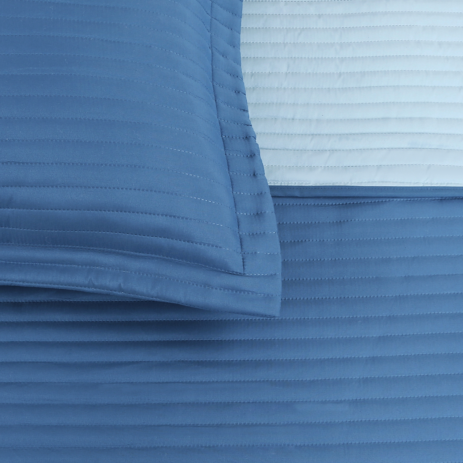 Quilt Andes Bicolor Azul
