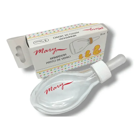 Many Mamadera Patito De Vidrio 3m +