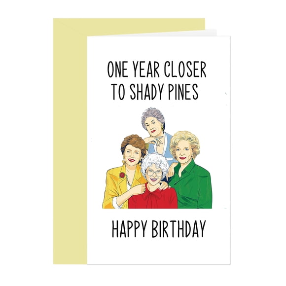 Tarjeta de Cumpleaños Golden Girls 20 cm – Comting