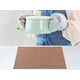 thumbnail image 4 of REGALWOVEN Juego de 6 Manteles Individuales de Poliéster para Decoración de Mesa de Comedor de Cocina Resistentes al Calor Manteles Individuales de Mesa Mat Café 18*12in, 4 of 6