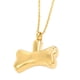 thumbnail image 3 of Colgante, Collar, Cadena, Pata De Perro, Hueso, Joyería Conmemorativa, Encanto, Oro, Blanco, 3 of 5