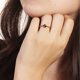 thumbnail image 2 of Anillo Sole du Soleil Lupine para mujer con baño de oro rosa de 18k, 2 of 4