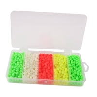 Magideal - 1000X Cuentas De Pesca Brillantes, Surtido De Cuentas De Sedal, Cuentas De Aparejo De Pesca, Herramientas De Pesca Para Trucha, Salmón, Pesca Nocturna