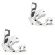 thumbnail image 4 of Atacadas De Snowboard Hebilla De Liberación Rápida Para Adultos Suministros Equipos De Esquí White S, 4 of 5