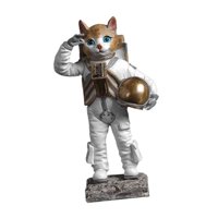 Bothyi - Estatua De Astronauta, Figura De Astronauta Para Mesa, Sala De Estar, Adorno En Miniatura