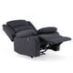 thumbnail image 5 of Berger 1 Cuerpo Reclinable Moderno Negro New Praga 8041rffbk, 5 of 8