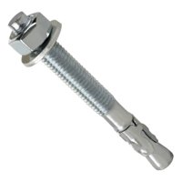 Metalfer - Perno Anclaje Con Cuña 1 2 X 3 1 4 Zincado Pack De 10 Und