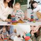 thumbnail image 4 of Juego de equilibrio de juguetes apilables de madera Stacking Rocks, 16 piezas, 4 of 7