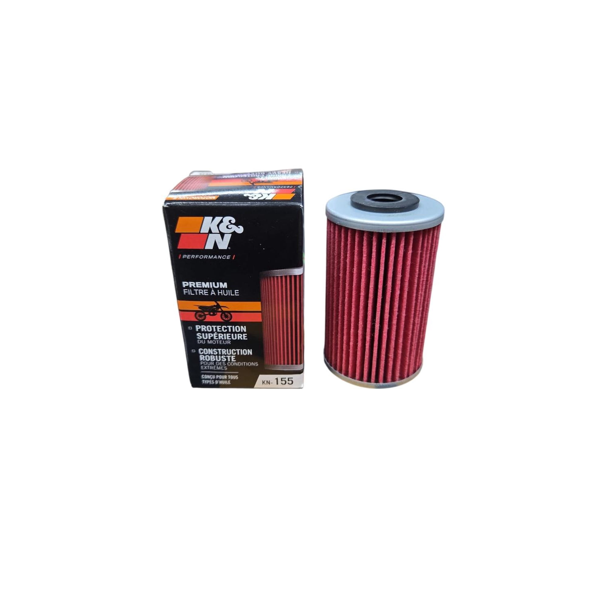 K&n - Filtro Aceite Alto Flujo Kyn 155 Moto Bajaj/ktm/husqvarna