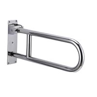 Ioensy - Barra De Apoyo Para Inodoro, Pasamanos Para Baño, Agarraderas Para Discapacitados, Inodoro Plegable De 70 Cm