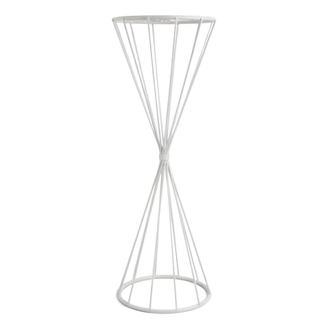 Genérico - Mesa Auxiliar Centro Cruzada Forma Reloj Arena Funcional Jhn