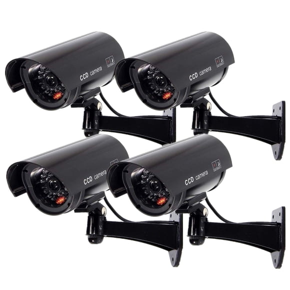 Cámara de seguridad falsa F FINDERS&CO Outdoor con luces intermitentes