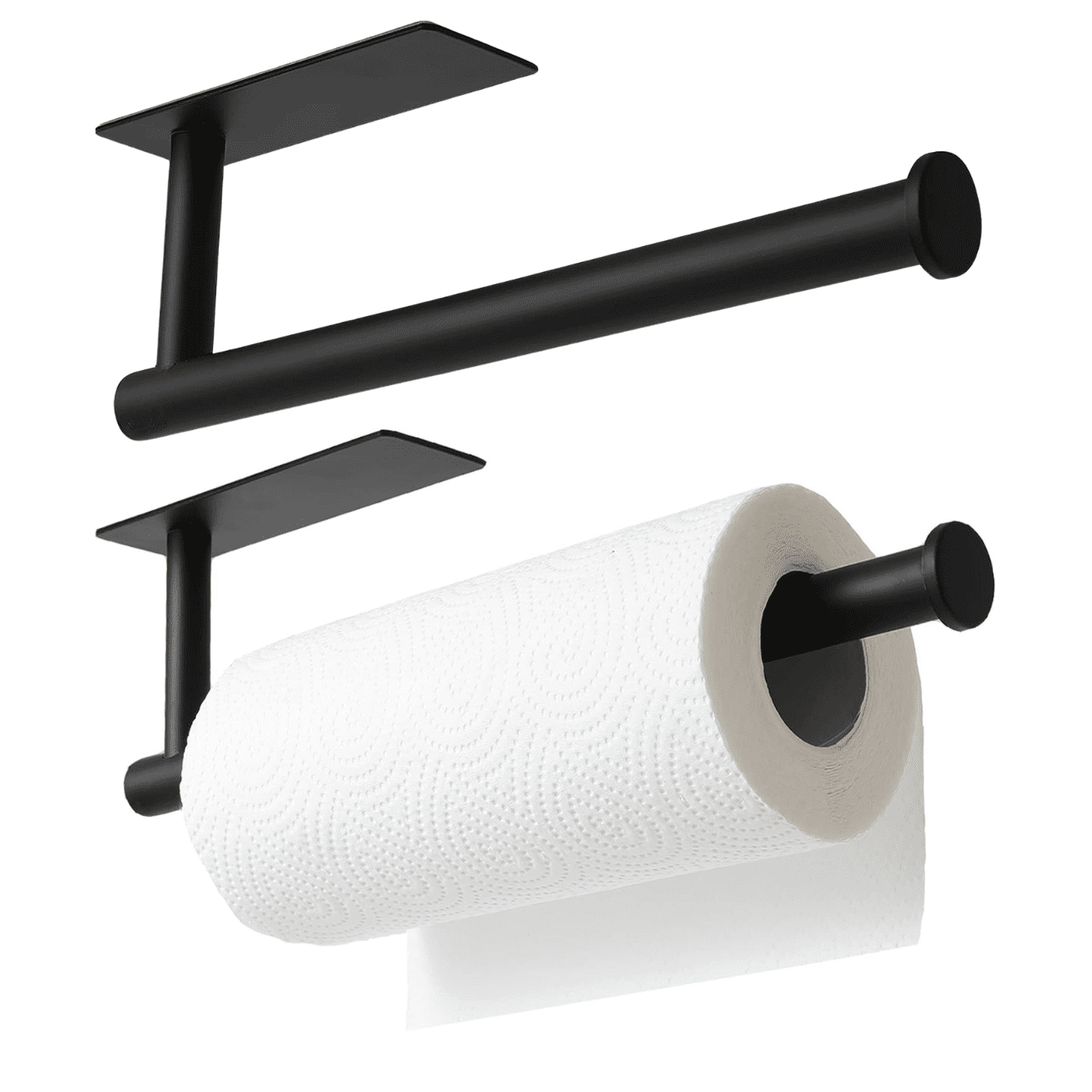 Telotenemos - Porta Nova Rollo Papel Metal Toalla Mano Absorbente Cocina