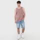thumbnail image 4 of Polera Hombre Sin Mangas Slub Bolsillo Rosado Corona, 4 of 5
