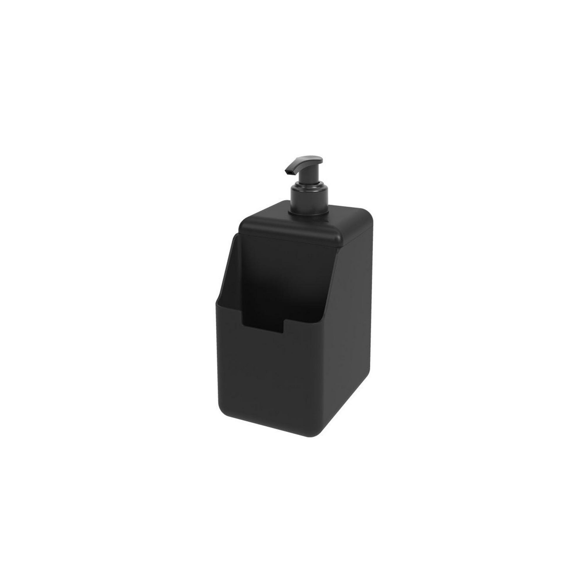 Coza - Dispensador De Detergente Y Esponja Single 500ml Negro Negro