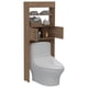 thumbnail image 5 of Estante De Baño 2 Puertas 160x62,4x20,3 Cm Café Claro, 5 of 7