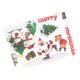 thumbnail image 4 of navidad santa claus mu?eco de nieve árbol de navidad ventana se aferra etiqueta calcomanías decoración, 4 of 5