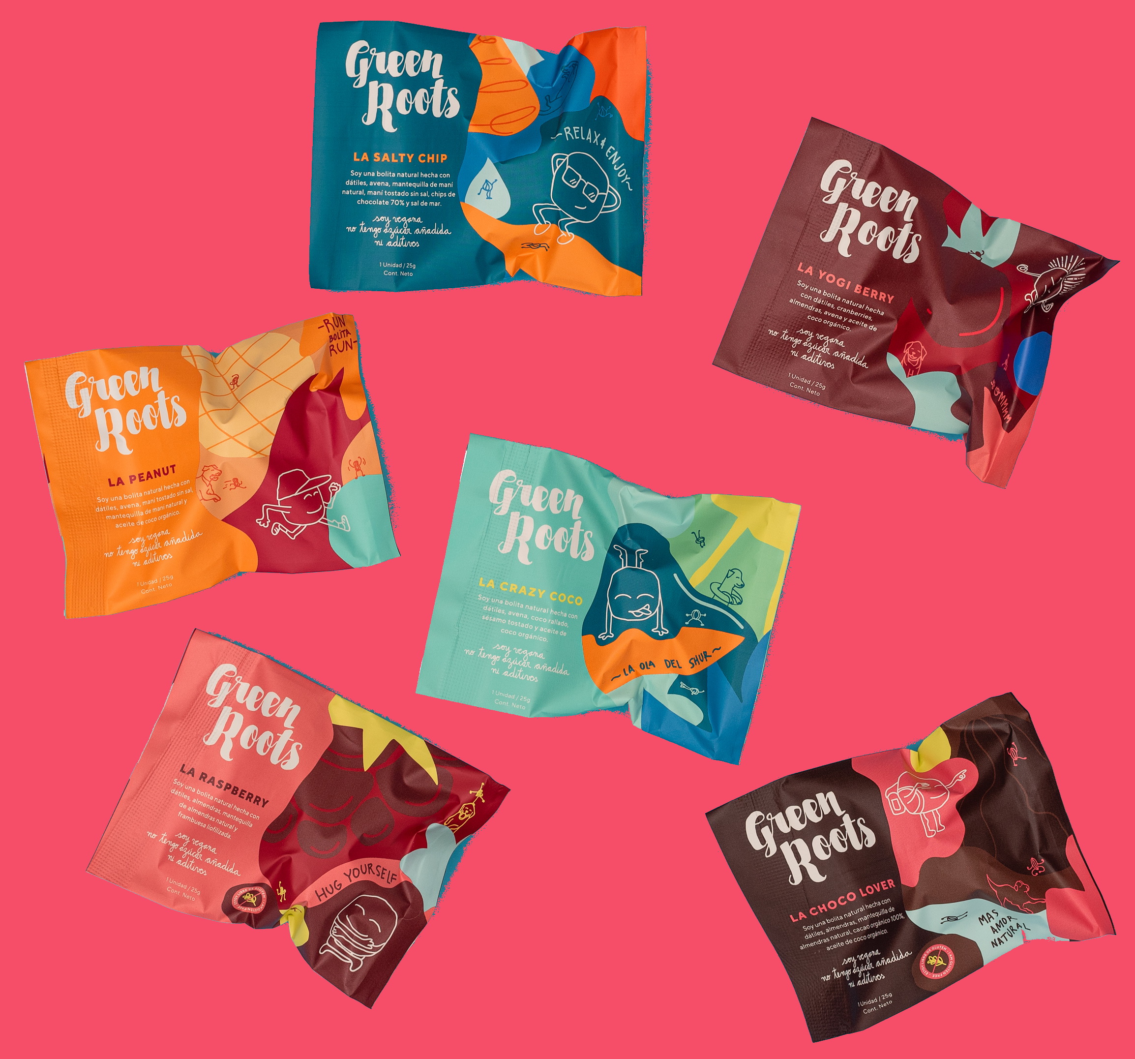 Green Roots - Caja Mix Sabores (24 U)