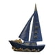 thumbnail image 1 of Estatuilla De Velero Decoración Feng Shui 10,4x3x13,4 Pulgadas Para Regalo De Año Nuevo, 1 of 3