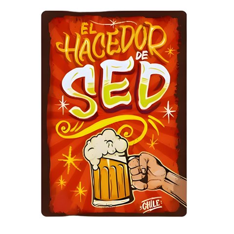 Genérico - Cuadro Quincho Hacedor De Sed 40X30 Cm